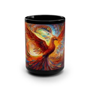 Phoenix Coffee Mug - Symbol of Renewal